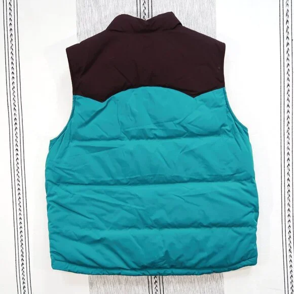 Patagonia Teal and Brown Vest - Picture 7 of 12